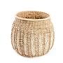 Caskets and boxes - The Luziru Basket - Natural - M - BAZAR BIZAR - COASTAL LIVING