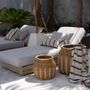 Caskets and boxes - The Luziru Basket - Natural - M - BAZAR BIZAR - COASTAL LIVING