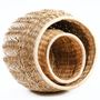 Caskets and boxes - The Luziru Basket - Natural - M - BAZAR BIZAR - COASTAL LIVING