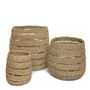 Caskets and boxes - The Ninh Binh Basket - Natural - M - BAZAR BIZAR - COASTAL LIVING