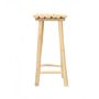 Stools - The Island Bar Stool - Natural - BAZAR BIZAR - COASTAL LIVING