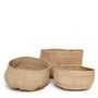 Caskets and boxes - The Wonky Basket - Natural - M - BAZAR BIZAR LIVING