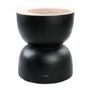 Stools - The Karbun Stool - Black Natural - BAZAR BIZAR LIVING