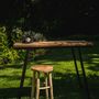 Stools - The Kedut Bar Stool - Natural - BAZAR BIZAR - COASTAL LIVING