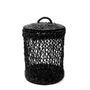 Laundry baskets - The Laundry Basket - Black - M - BAZAR BIZAR - COASTAL LIVING