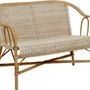 Armchairs - MARCEL woven rattan sofa - KOK MAISON