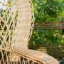 Armchairs - EVENTAIL wicker armchair - KOK MAISON