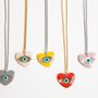 Jewelry - Heart xxsmall pendant, pin and earrings - BORD DE L'EAU