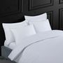 Bed linens - Blue Grey Piping Duvet Cover - ATELIER 99