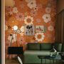 Wallpaper - Wallpaper No. 277 - Retro Flowers - WELLPAPERS
