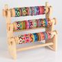 Jewelry - Pack: Set of 50 various Brazilian bracelets + a wooden display - HUAIRURO