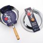 Casseroles - Couvercles pour casserole en acier inoxydable, martelée avec deux becs verseurs - collection Yukihira / YOSHIKAWA - ABINGPLUS