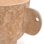 Pièces uniques - Vase en papier et argile - Double en pulpe d'abaca - INDIGENOUS