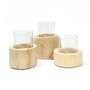 Candlesticks and candle holders - The Candle Trio - Set of 3 - BAZAR BIZAR - COASTAL LIVING