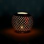 Bougeoirs et photophores  - Le Bougeoir Coconot Spot - Naturel - BAZAR BIZAR LIVING