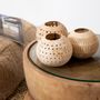 Candlesticks and candle holders - The Coconut Dot - Natural - BAZAR BIZAR LIVING