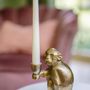 Candlesticks and candle holders - The Monkey Candle Holder #1 - Brass - BAZAR BIZAR LIVING