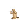 Candlesticks and candle holders - The Monkey Candle Holder #1 - Brass - BAZAR BIZAR LIVING