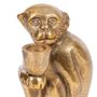 Candlesticks and candle holders - The Monkey Candle Holder #1 - Brass - BAZAR BIZAR LIVING