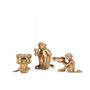 Candlesticks and candle holders - The Monkey Candle Holder #1 - Brass - BAZAR BIZAR LIVING