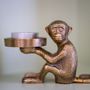 Bougeoirs et photophores  - Le Bougeoir Monkey #2 - Laiton - BAZAR BIZAR LIVING