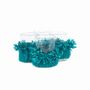 Candlesticks and candle holders - The Oh My Gee Candle Holder - Aqua - M - SET4 - BAZAR BIZAR LIVING