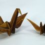 Decorative objects - STARWOOD Capiz Shell Tabletop Crane Origami - DESIGN PHILIPPINES OBJECTS