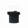 Candlesticks and candle holders - The Oh My Gee Candle Holder - Black Velvet - XXL - BAZAR BIZAR LIVING