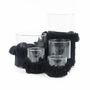 Bougeoirs et photophores  - Le Bougeoir Oh My Gee - Velours Noir - XXL - BAZAR BIZAR LIVING
