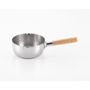 Casseroles - Casserole de 14 cm en acier inoxydable, martelées avec deux becs verseurs - collection Yukihira / YOSHIKAWA - ABINGPLUS