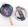 Saucepans  - 24 cm stainless steel saucepan, hammered with two spouts - Yukihira/YOSHIKAWA collection - ABINGPLUS