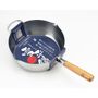 Saucepans  - 24 cm stainless steel saucepan, hammered with two spouts - Yukihira/YOSHIKAWA collection - ABINGPLUS