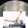 Saucepans  - 24 cm stainless steel saucepan, hammered with two spouts - Yukihira/YOSHIKAWA collection - ABINGPLUS