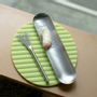 Ustensiles de cuisine - Râpe Oros Grater M en acier inoxydable - collection EAtoCO / YOSHIKAWA - ABINGPLUS