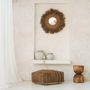 Ottomans - The Oh My Gee Pouffe - Beige Black - BAZAR BIZAR LIVING