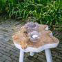 Coffee tables - The Organic Side Table - Natural White - BAZAR BIZAR - COASTAL LIVING