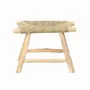 Bancs - Le Tabouret Porto Seagrass- Naturel - M - BAZAR BIZAR LIVING