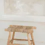 Bancs - Le Tabouret Porto Seagrass- Naturel - M - BAZAR BIZAR LIVING
