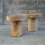 Tables basses - La Table d'Appoint Quichua - Naturel - BAZAR BIZAR - COASTAL LIVING