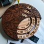 Other wall decoration - Wooden Perpetual Wall Calendar - PROMIDESIGN