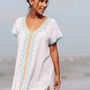 Apparel - Bali short kaftan / bikini cover-up dress - MON ANGE LOUISE