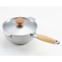 Saucepans  - 20 cm lid for saucepan, with two stainless steel spouts - Aikata/YOSHI - ABINGPLUS