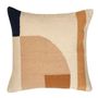 Comforters and pillows - Geo Shapes Handcrafted Throw Pillow, Earth - 18x18 inch - CASA AMAROSA