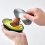 Kitchen utensils - Muku stainless steel avocado pitter - eATOCO/YOSHIKAWA collection - ABINGPLUS
