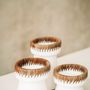 Bougeoirs et photophores - Le Bougeoir Pretty - Blanc Naturel - S - BAZAR BIZAR LIVING