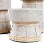 Candlesticks and candle holders - The Serene Candle Holder - Concrete Natural - L - BAZAR BIZAR - COASTAL LIVING