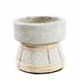 Candlesticks and candle holders - The Serene Candle Holder - Concrete Natural - S - BAZAR BIZAR LIVING