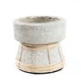 Candlesticks and candle holders - The Serene Candle Holder - Concrete Natural - S - BAZAR BIZAR - COASTAL LIVING