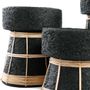 Bougeoirs et photophores  - Le Bougeoir Serene - Noir Naturel - M - BAZAR BIZAR - COASTAL LIVING