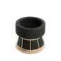 Candlesticks and candle holders - The Serene Candle Holder - Black Natural - S - BAZAR BIZAR - COASTAL LIVING